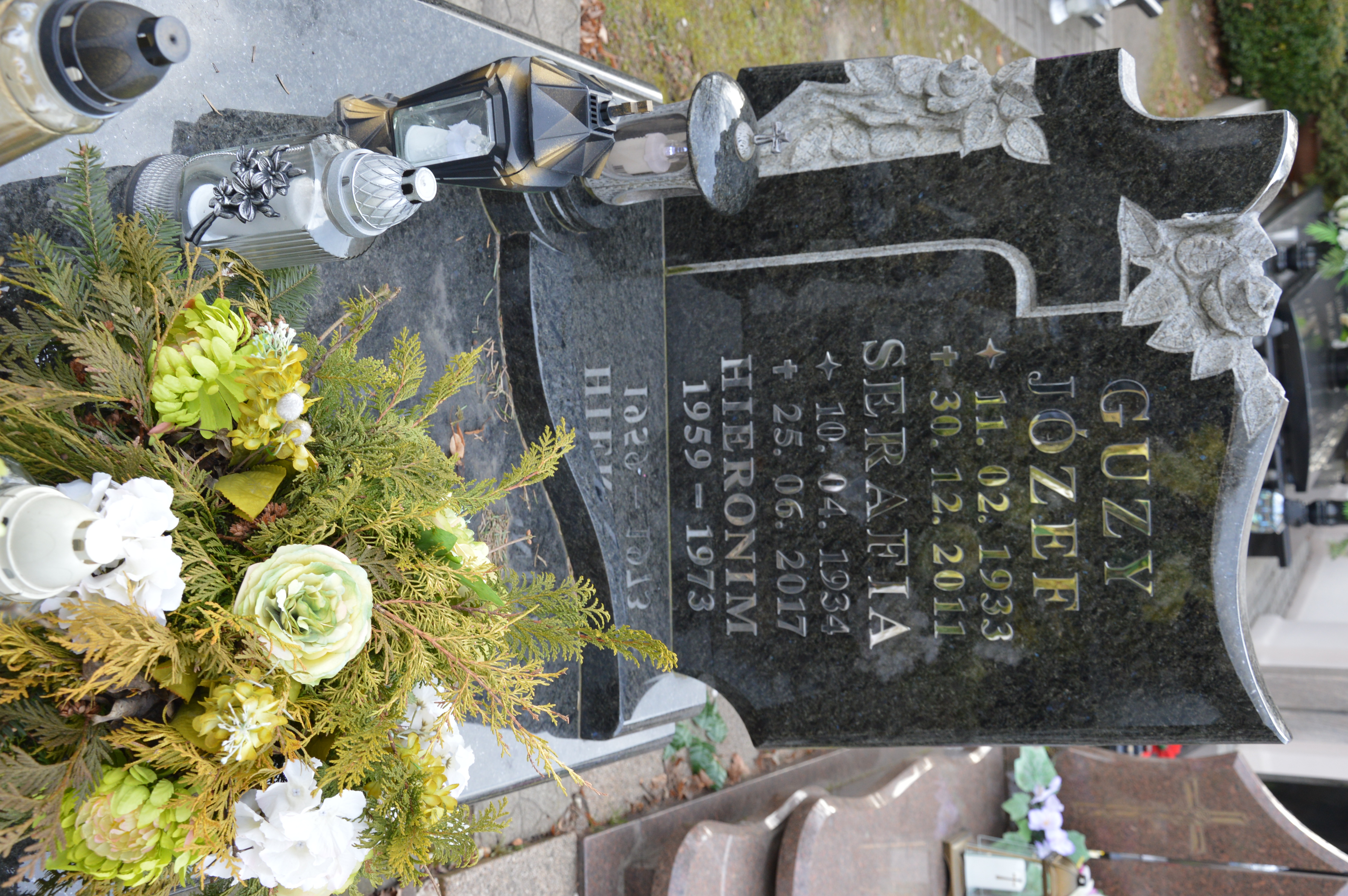 Hieronim Guzy 1959 Jastrzębie-Zdrój Górne - Grobonet - Wyszukiwarka osób pochowanych