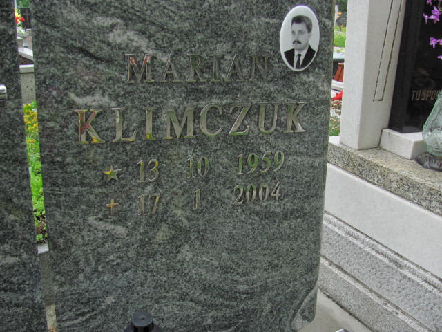 Marian Klimczuk 1959 Jastrzębie-Zdrój Górne - Grobonet - Wyszukiwarka osób pochowanych