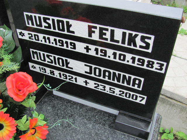 Feliks Musioł 1919 Jastrzębie-Zdrój Górne - Grobonet - Wyszukiwarka osób pochowanych